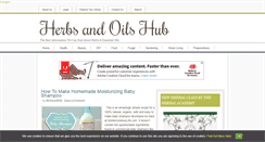 Desktop Screenshot of herbsandoilshub.com